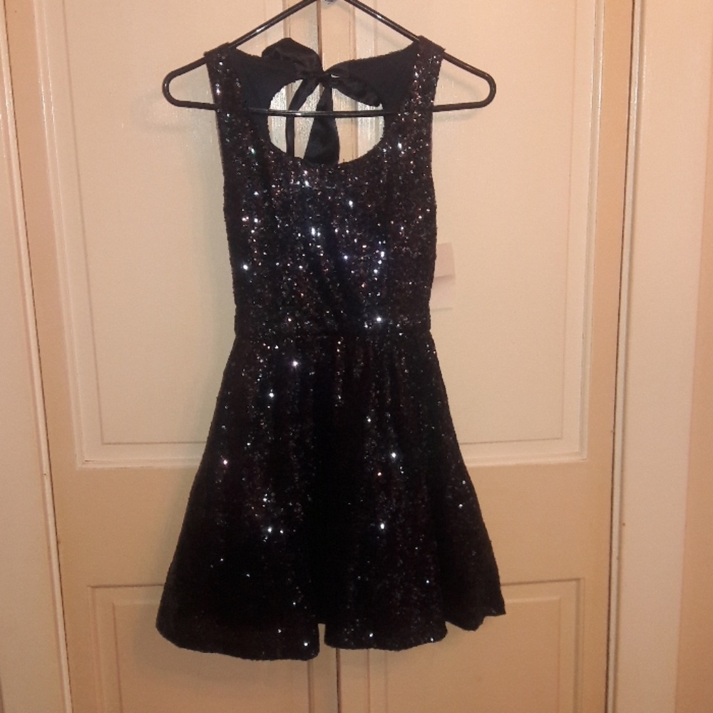 💝Host Pick💝Royal Blue Sequined Tulle Dress💝